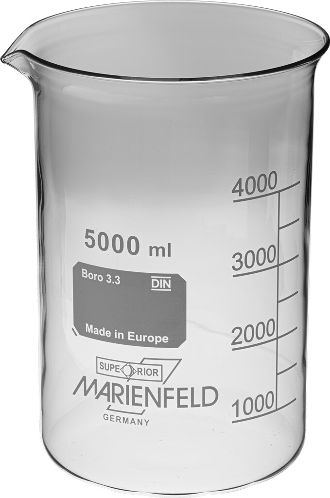 Becherglas, niedrige Form, 5000 ml